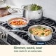 preview thumbnail 7 of 8, Cuisinart 12-Pc PureClad Triple-Ply Stainless Steel Cookware Set