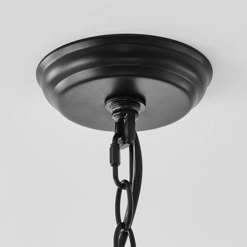 30.7" Modern Glam Black Crystal Branch Chandelier - 30.7" D x 30.7" W x 28.94" H