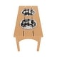 preview thumbnail 28 of 70, Elevated Pet Feeder with Stainless Steel Bowls - N/A