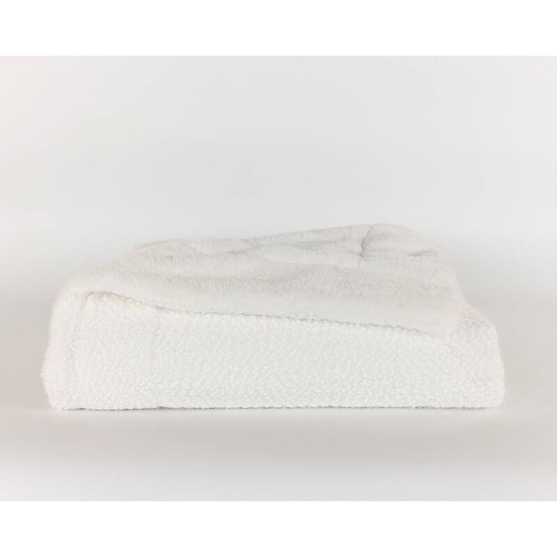 Jennifer Adams Chunky Boucle Throw Blanket