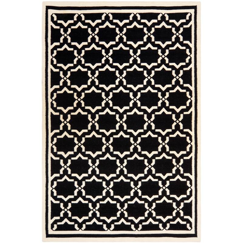SAFAVIEH Handmade Flatweave Dhurries Everina Modern Moroccan Wool Rug