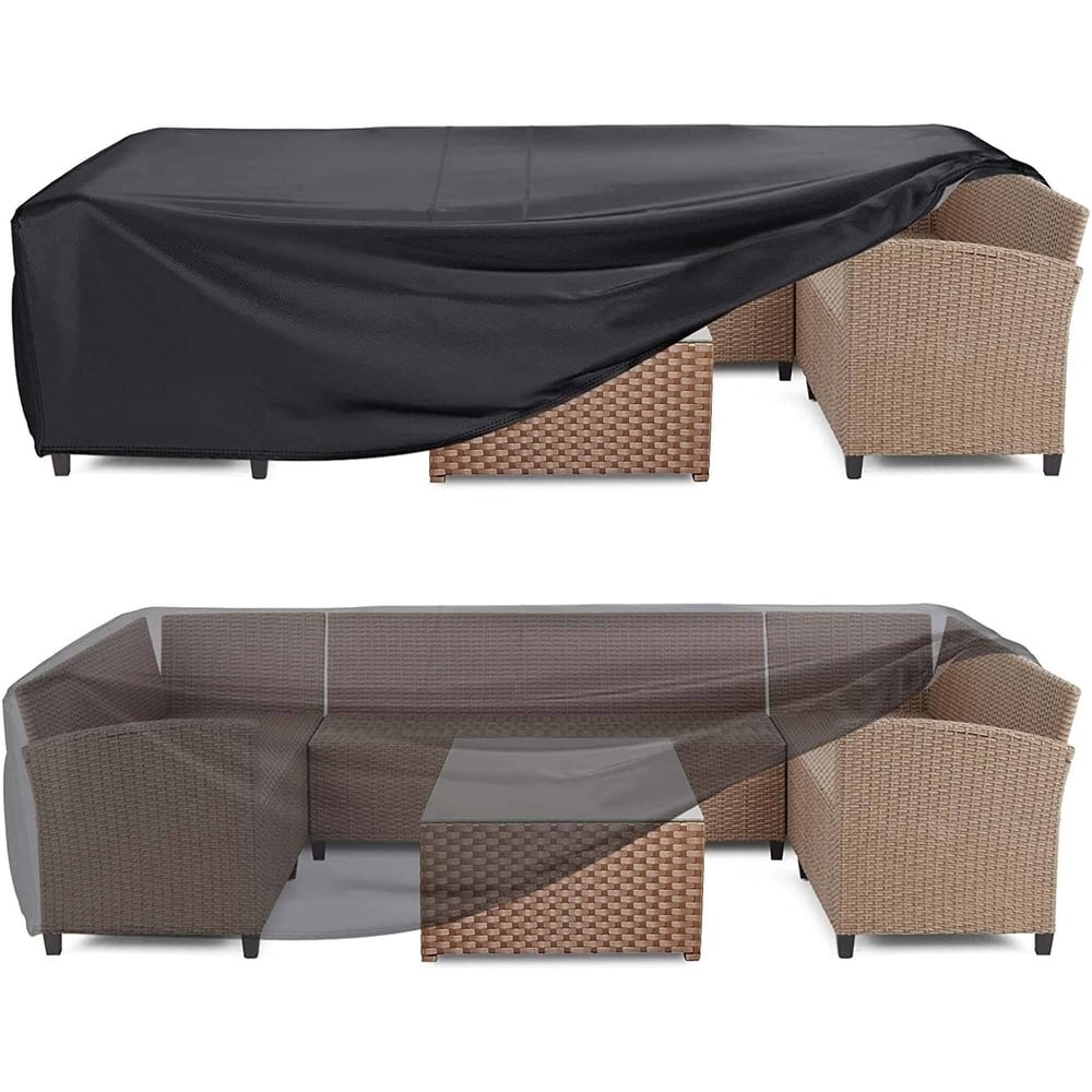 Outdoor Furniture Protection Set Covers for Sectional Sofa, Table Chairs Durable Material