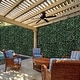preview thumbnail 3 of 8, Artificial Green Foliage UV-protected for Outdoor Decor (Set of 4)