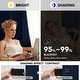 preview thumbnail 12 of 82, Deconovo 2-Pack Thermal Room Darkening Rod Pocket Curtains