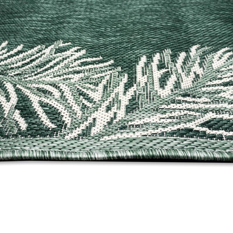 Liora Manne Malibu Pine Border Indoor/Outdoor Rug