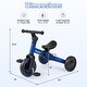 preview thumbnail 6 of 18, Gymax 5-In-1 Toddler Bike Kids Balance Bike w/ Removable Pedals