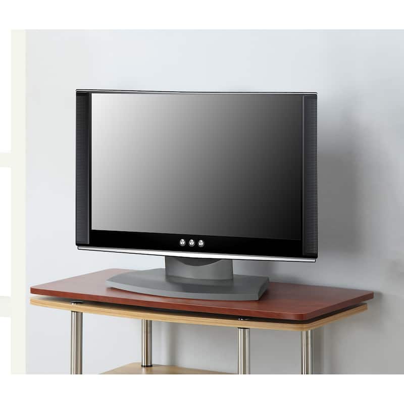 Convenience Concepts Designs2Go XL Single Tier Swivel Riser for TVs up to 37 Inches - Cherry