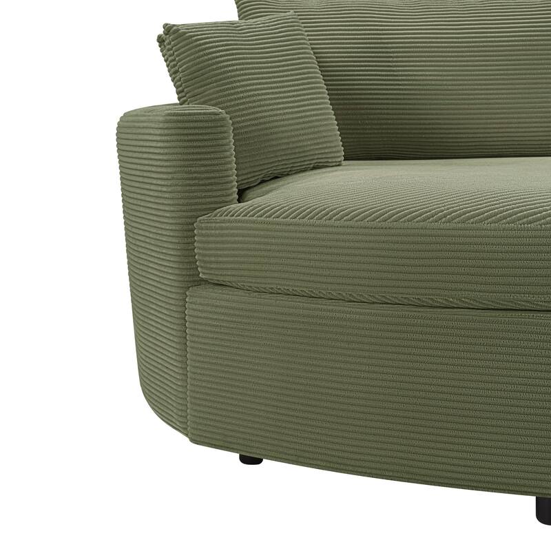 Oversized Double Chaise Lounge Sofa, Sofa Bed Recliner Loveseat Sofa Couch with Deep Seat and USB Ports