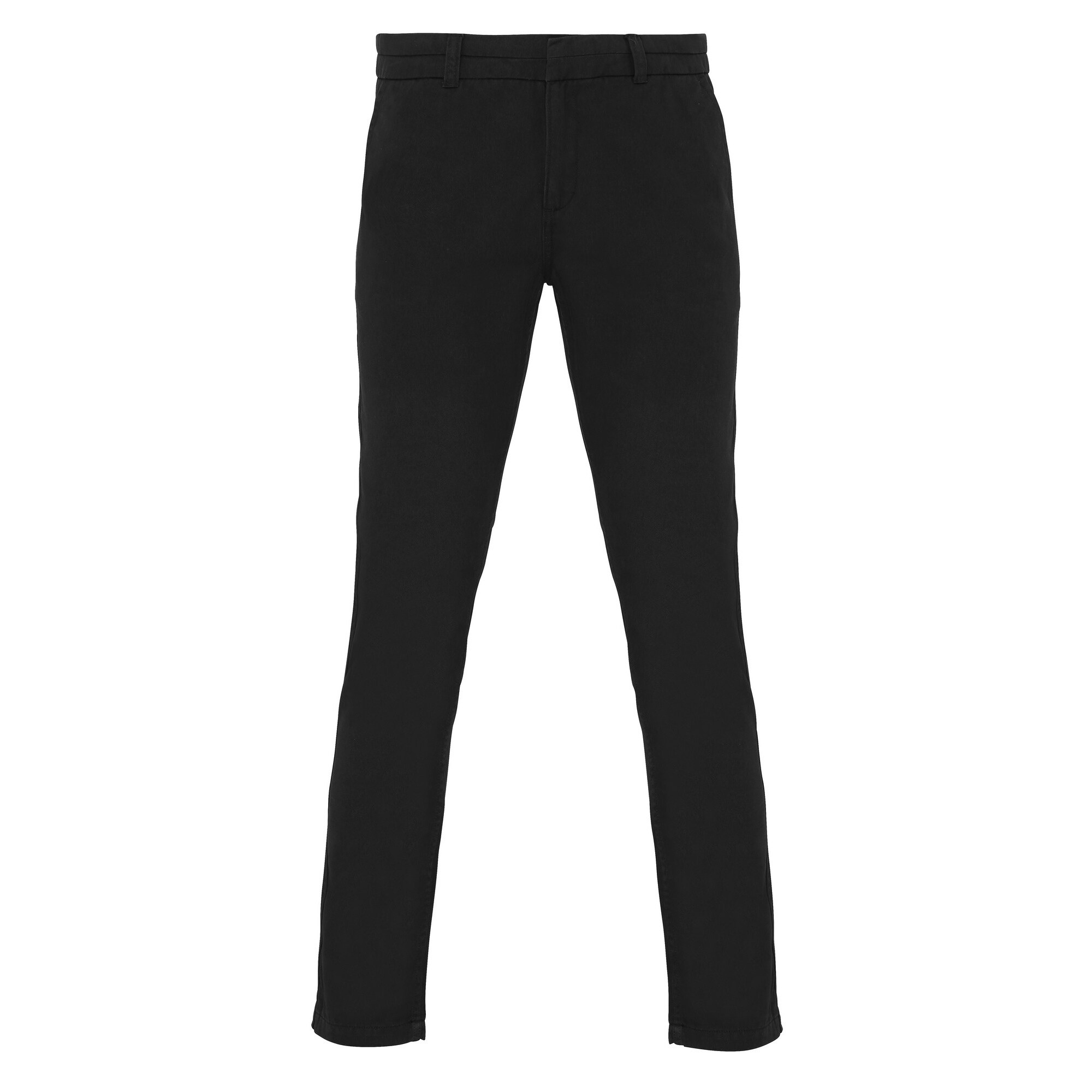ladies black chino trousers