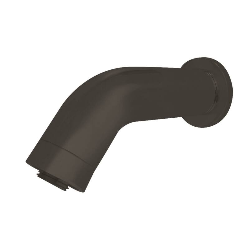 Kingston Brass AquaElements 6-1/2" Wide Shower Arm with Flange - Oil Rubbed Bronze