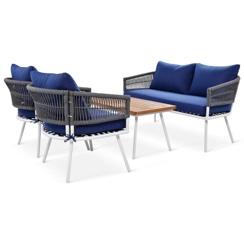 4-Piece Patio Conversation Set