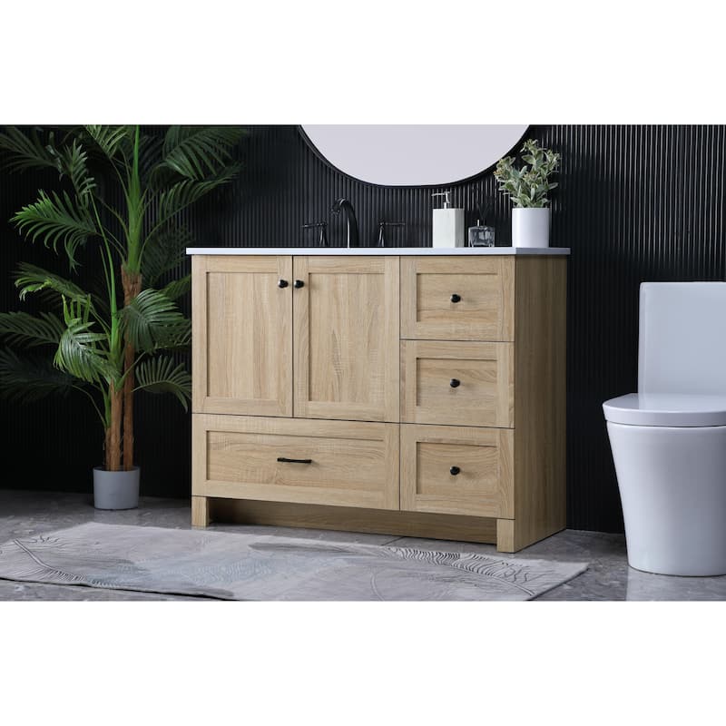 Fresco 32 - 42 Inch Single Bathroom Vanity