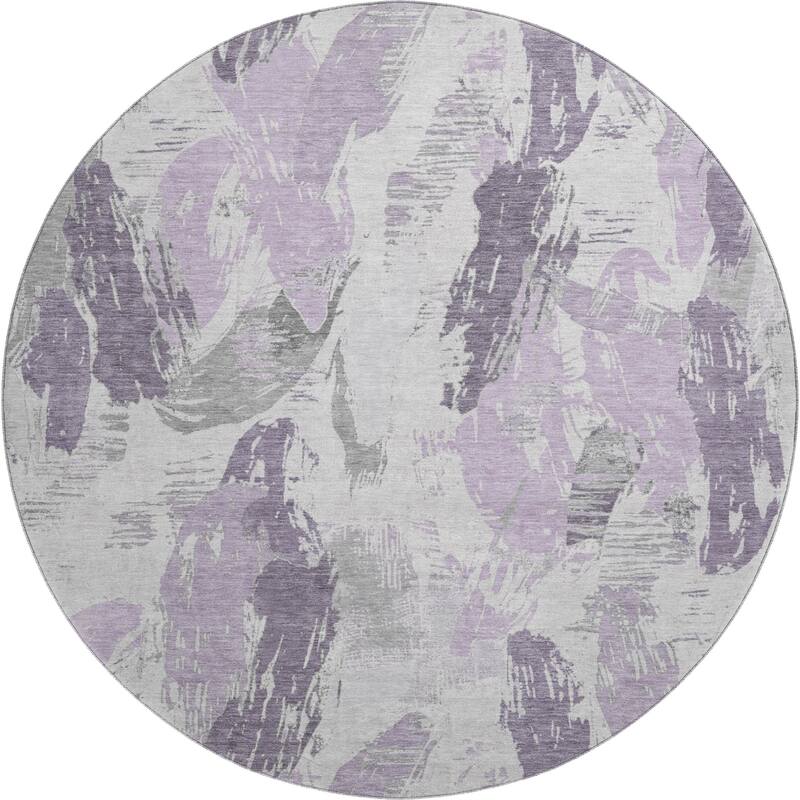 Premium Washable Super Soft Contemporary Strokes Mayfield Rug