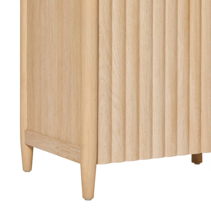 Middlebrook Scandinavian Reeded 58-inch TV Stand with Storage