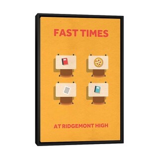 iCanvas "Fast Times At Ridgemont High Minimalist Poster" by Popate ...