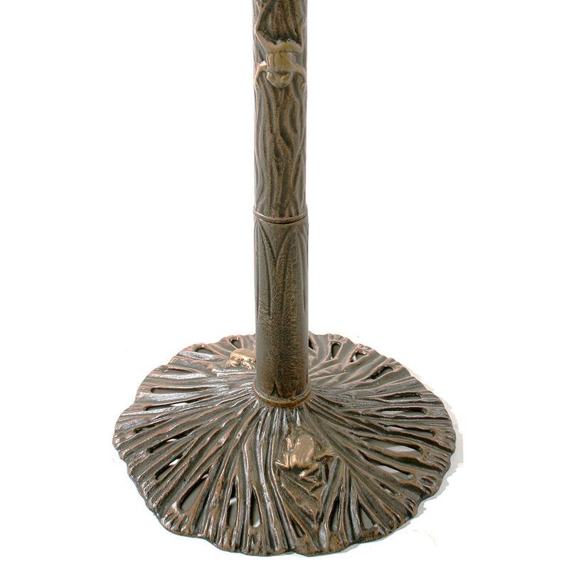 Premium Sunflower Bird Bath