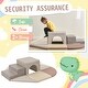 preview thumbnail 6 of 6, Soft Climb and Crawl Foam Playset 9 in 1,Safe Soft Foam Nugget Block for Infants,Preschools, Toddlers,Kids Crawling and Climbing