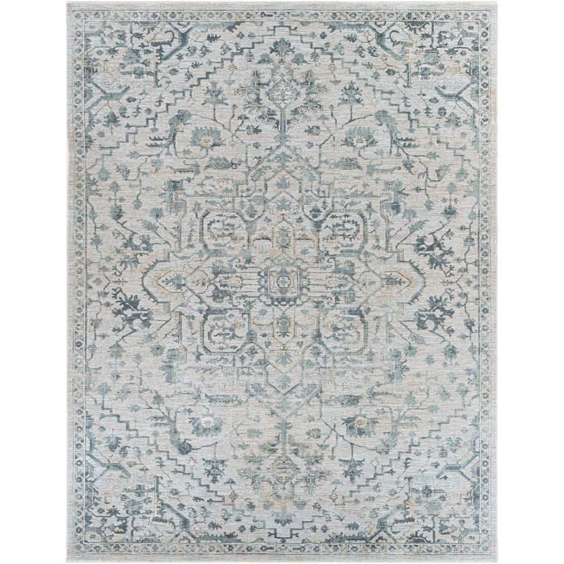 Livabliss Casual Brunswick Medallion Area Rug
