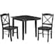 Simple Living Country Cottage Drop Leaf 3-piece Dining Set