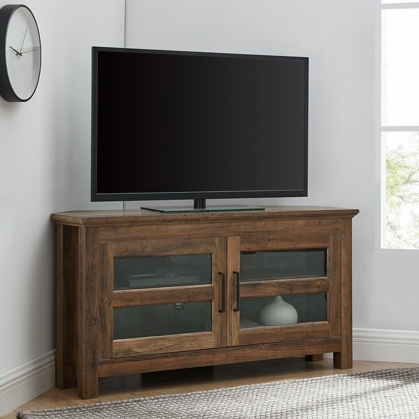 Copper Grove Bow Valley 44-inch Corner TV Stand. Opens flyout.