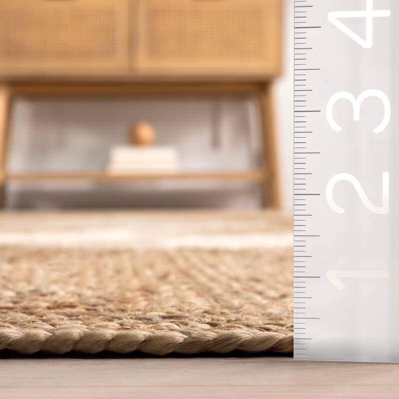 Nuloom Kiraz Diamond Trellis Jute Area Rug