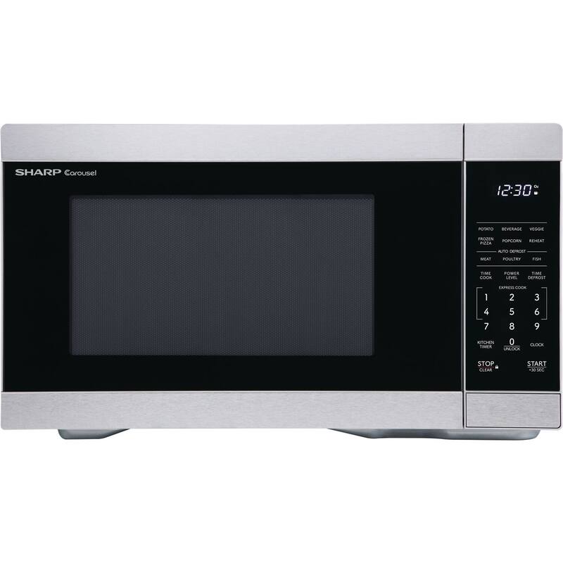 Sharp 1.1 CF Countertop Microwave Oven, Orville Redenbacher's Certified