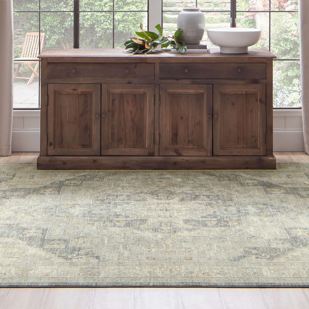 Karastan Kumra Ornamental Medallion Area Rug