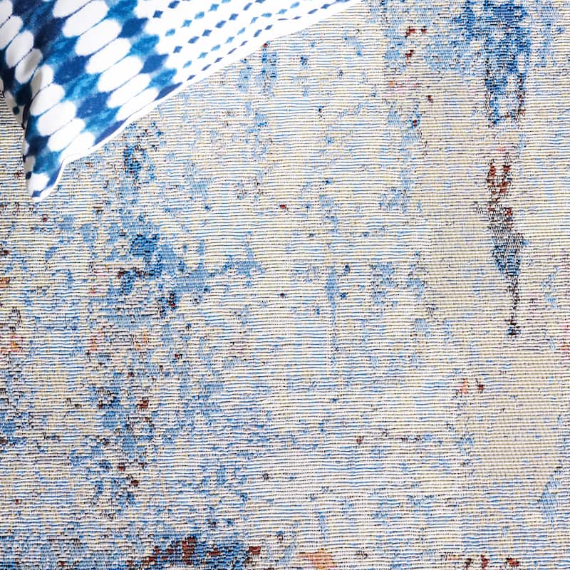 SAFAVIEH Barbados Svata Modern Abstract Waterproof Patio Backyard Rug - 8' x 10'5"