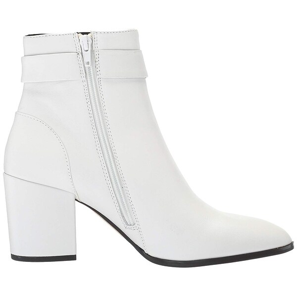 white ankle boots steve madden