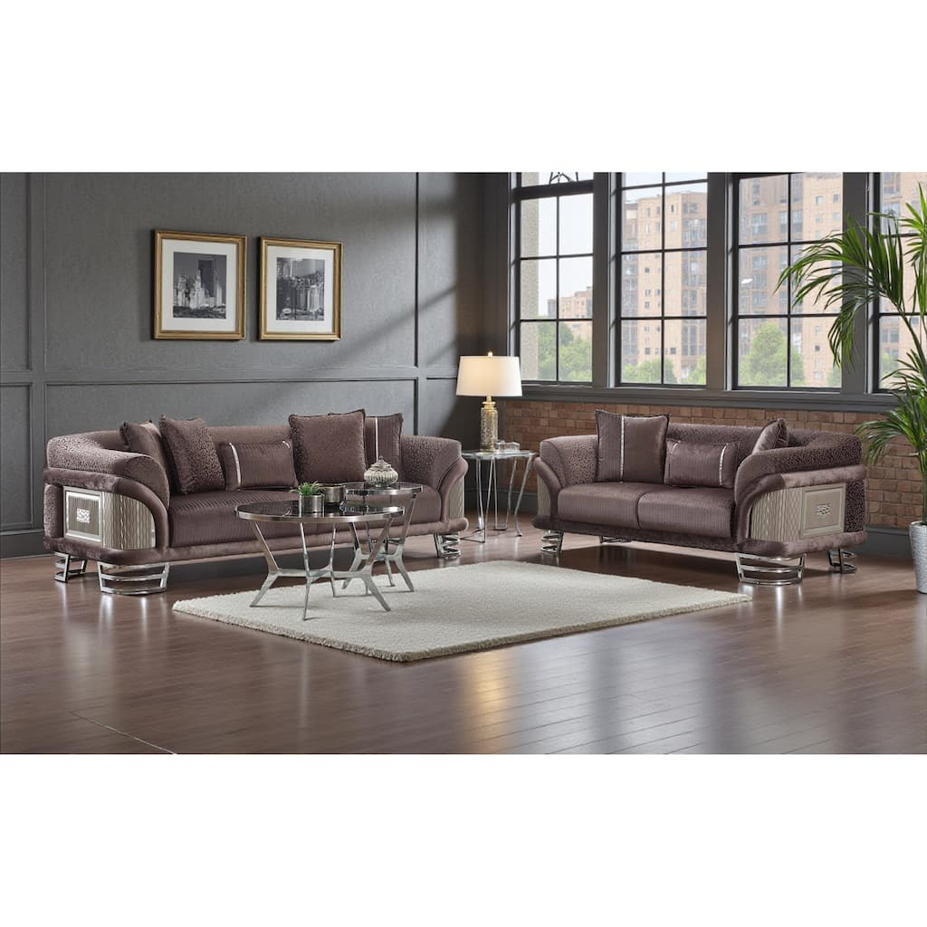 Axiom 2 Pieces Living Room Sets 1 Sofa 1 Loveseat