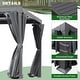 preview thumbnail 94 of 188, EROMMY Outdoor Louvered Pergola Gazebo with Adjustable Aluminum Rainproof Roof