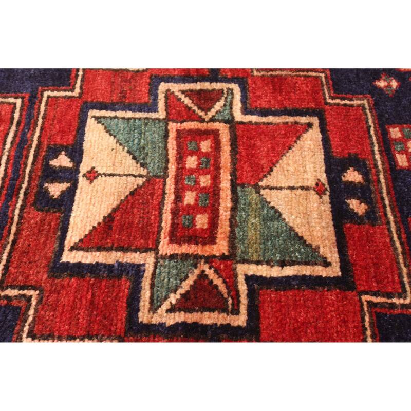 ECARPETGALLERY Hand-knotted Konya Anatolian Red Wool Rug - 3'4 x 7'10