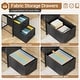 preview thumbnail 19 of 36, 67" L Gaming Shaped Desk Storage Shelves Power Outlet 2 Drawers