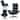 Cross-legged Office Chair with Flip-up Arms and Headrest, High-Back Ergonomic Executive Chair with Footrest and Side Pockets
