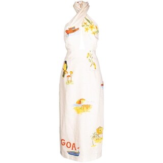 goa party dress Psy Trance Goa Tank Top Dress: Shaman UV Print Festival Mini Dress