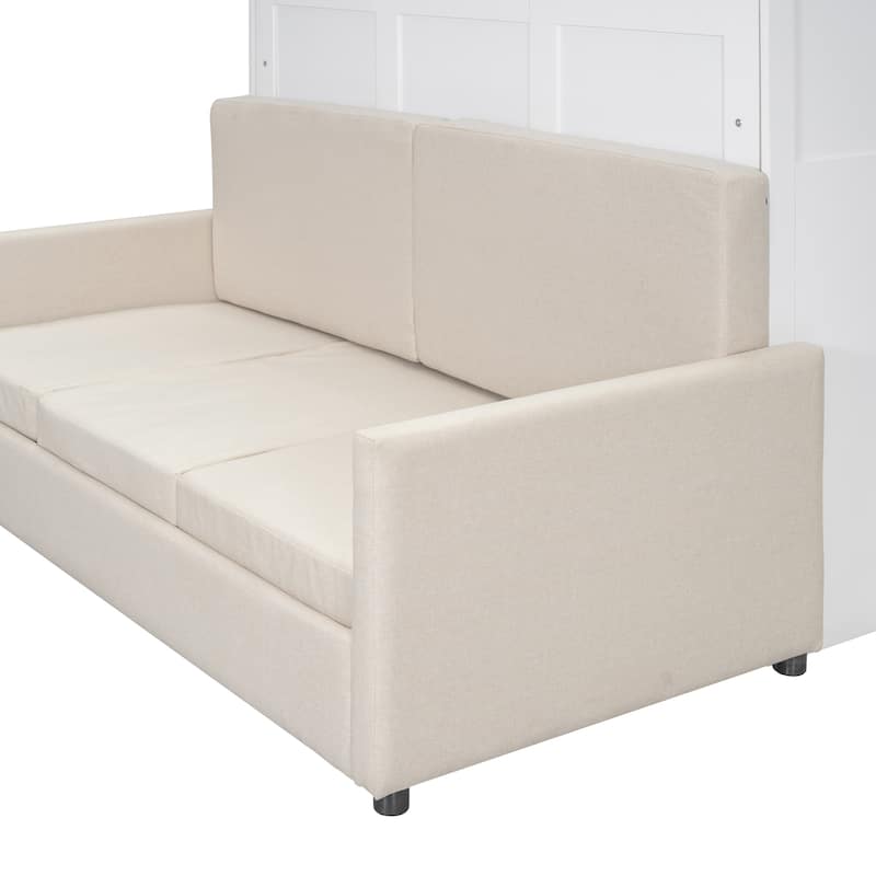 Multifunctional Murphy Bed with Cushion & Storage
