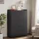 Option Black Drawers Dresser