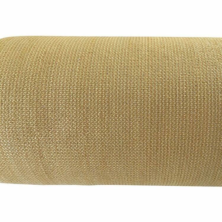 Shatex 90% UV 6ftx50ft Heavy Shade Fabric Roll Sunscreen Sun Shelter Wheat - 6ftx 50ft