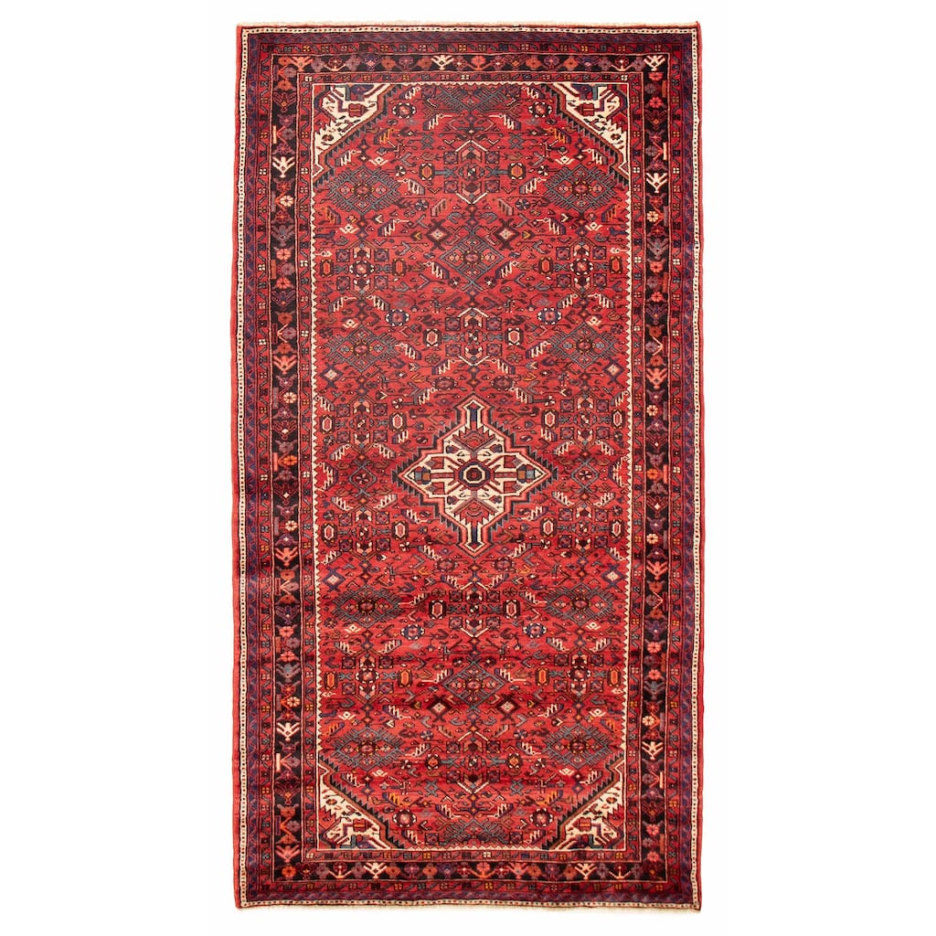ECARPETGALLERY Hand-knotted Anadol Red Wool Rug - 5'3 x 9'10