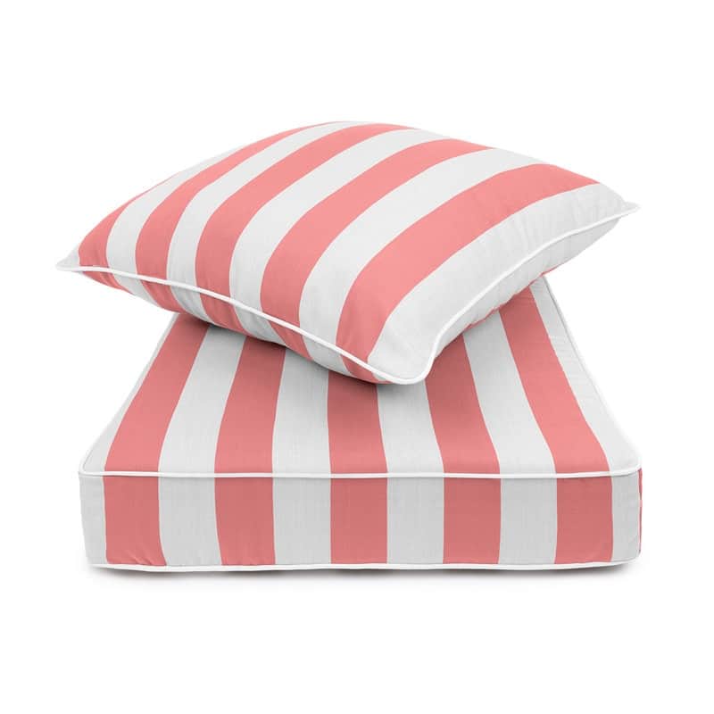 Sherry Kline Indoor/Outdoor Cabana Stripe Deep Seat Cushion (Seat & Back)