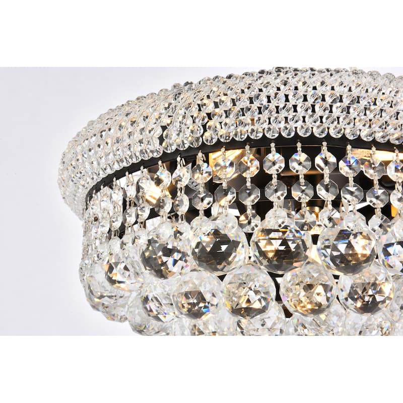 Elegant Lighting V1800F16/RC Primo 8 Light 16" Wide Flush Mount