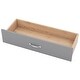 preview thumbnail 20 of 32, Low-Profile Grounded Frame Bed with Storage Shelves Headboard
