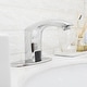 preview thumbnail 1 of 13, Chrome Touchless Bathroom Faucet with Hole Cover Plate