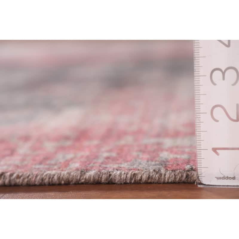 Abstract / Modern Area Rug Hand-Knotted Wool Carpet - 5'3"x 8'3"