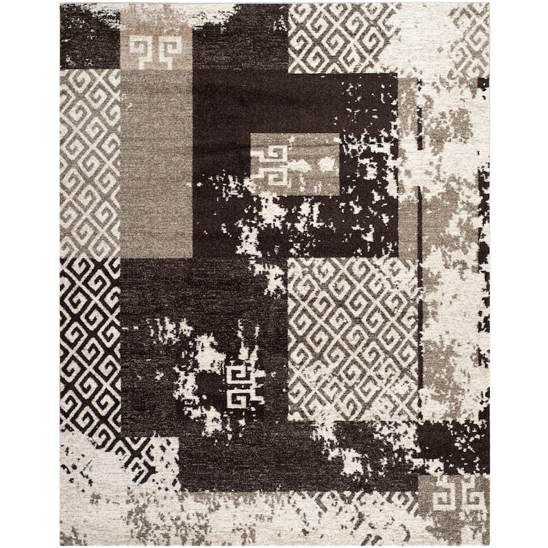SAFAVIEH Retro Edwina Distressed Modern Abstract Rug