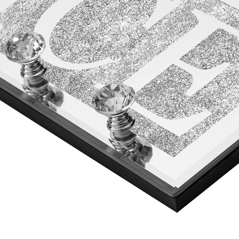 Mirrored Key Holder for Wall Decorative