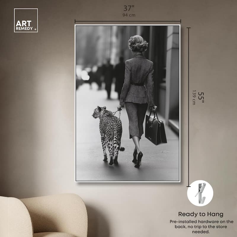 With Luxury Canvas by Art Remedy
