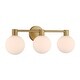 preview thumbnail 5 of 3, Minka Lavery 2993 Fenton 3 Light 24" Wide Bathroom Vanity Light with