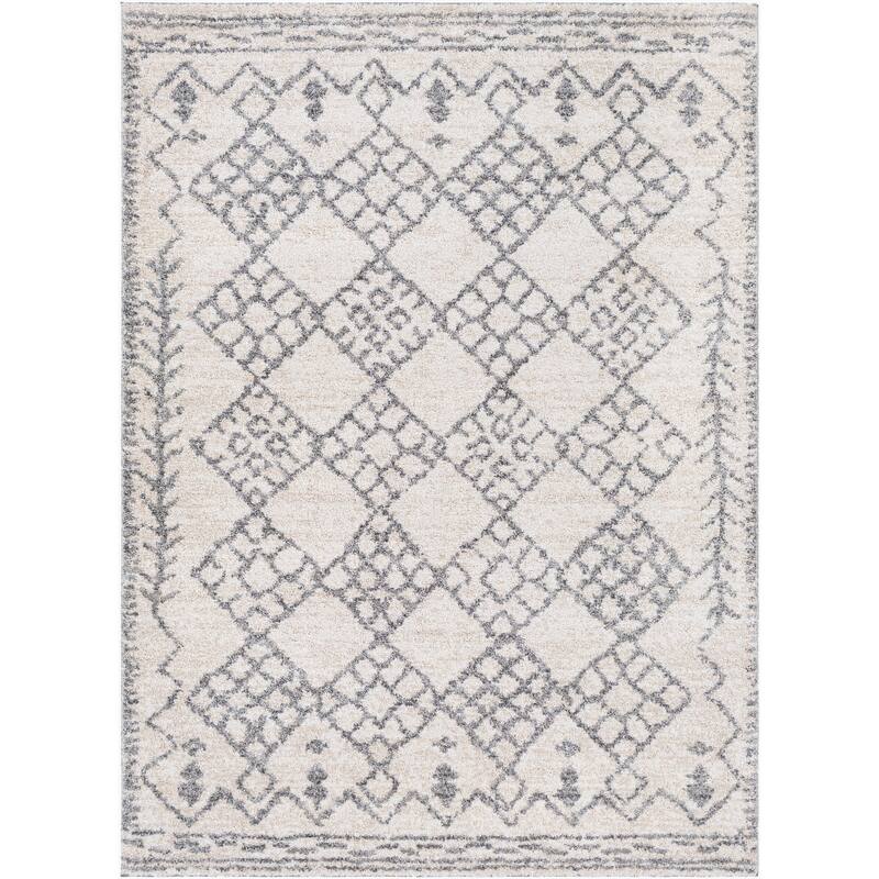 Livabliss Transitional Andorra Trellis Area Rug