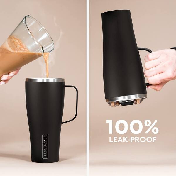 Toddy XL - 32oz Leak Proof Insulated Coffee Mug with Handle & Lid - Stainless  Steel Coffee Travel Mug - Double Walled Coffee Cup - Bed Bath & Beyond -  39701226